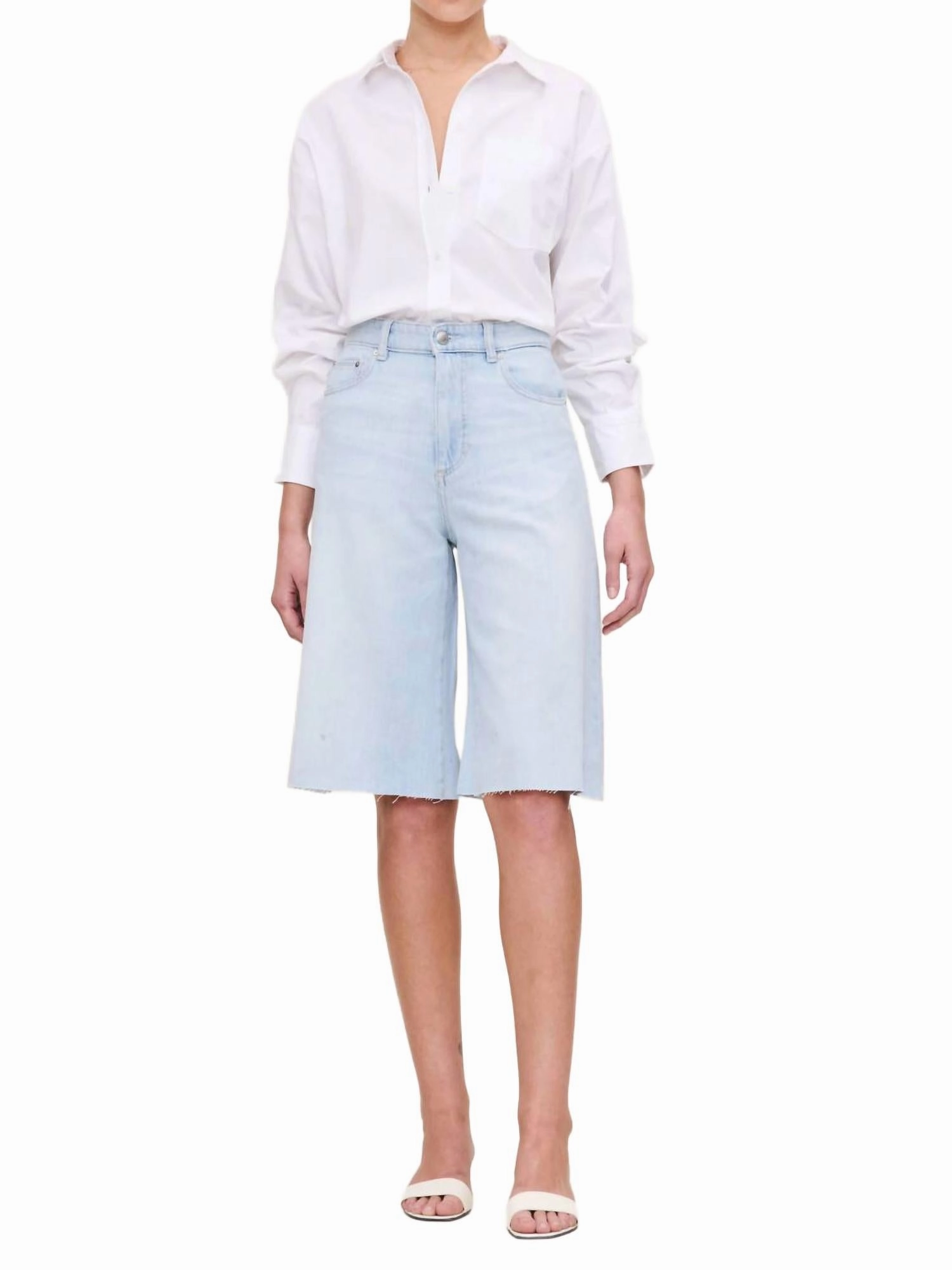 Value for Money Lucila High Rise Jean Short In Poolside