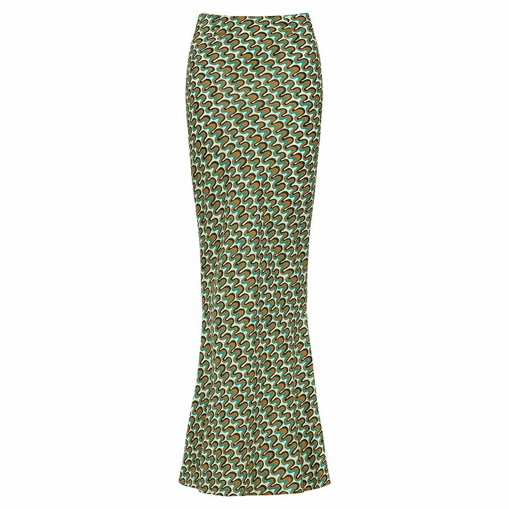 Groovy Natalia Skirt tech fabric Faux Leather