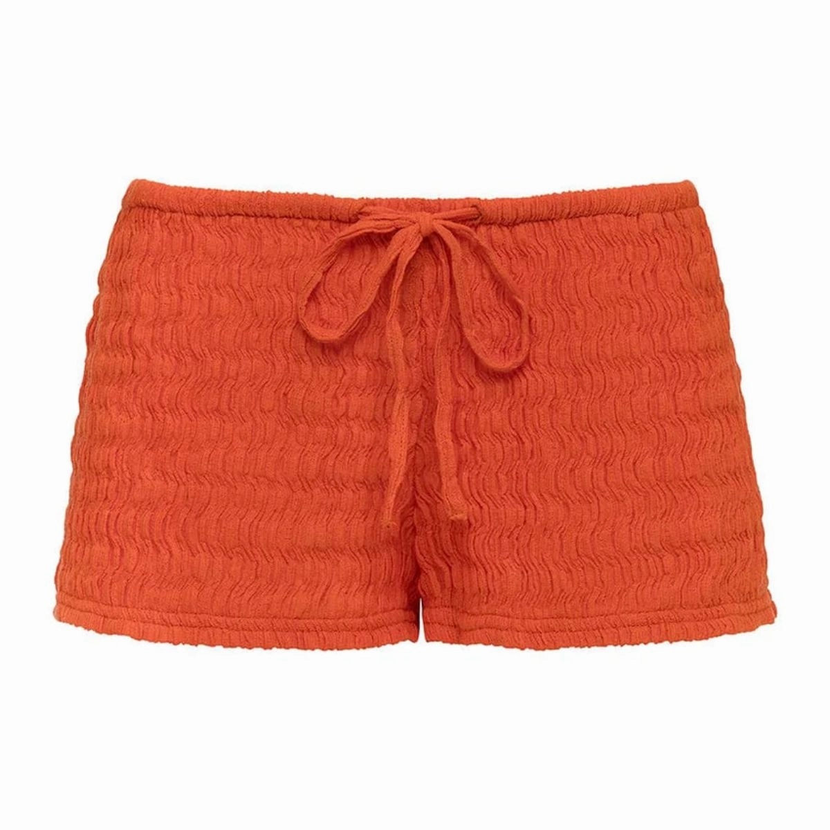 Versatile Shorts Tangerine Low-Rise Drawstring Short