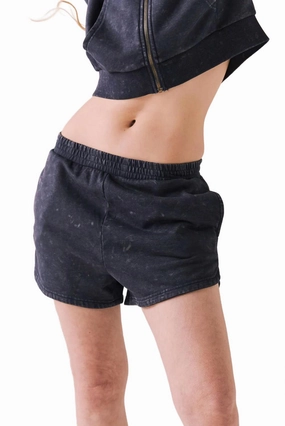 suit jacket snap closure Taylor Shorts In Navy