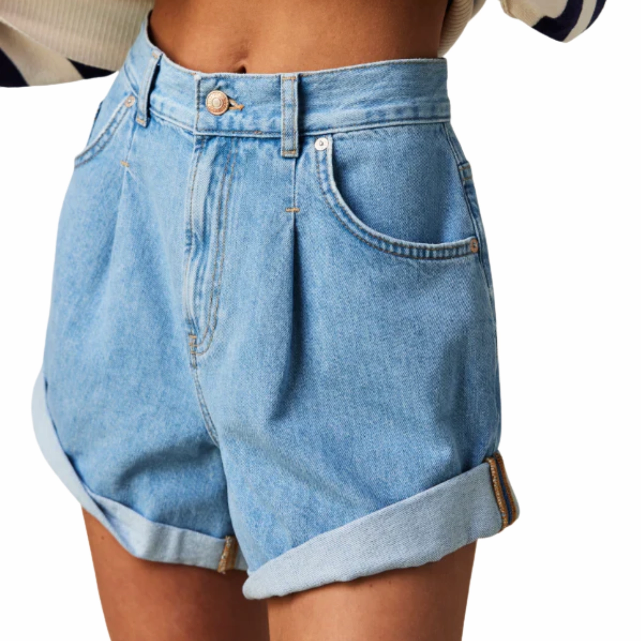 Comfortable Outfit Danni Short Open Sky