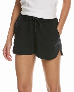 agriculture industry Luxury Brand The Kooples Embroidered Drawstring Short