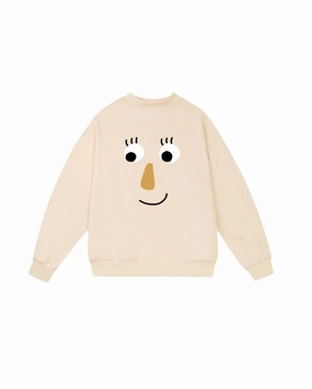 The Peep Jumper in Beige Chill Design Classic Winter