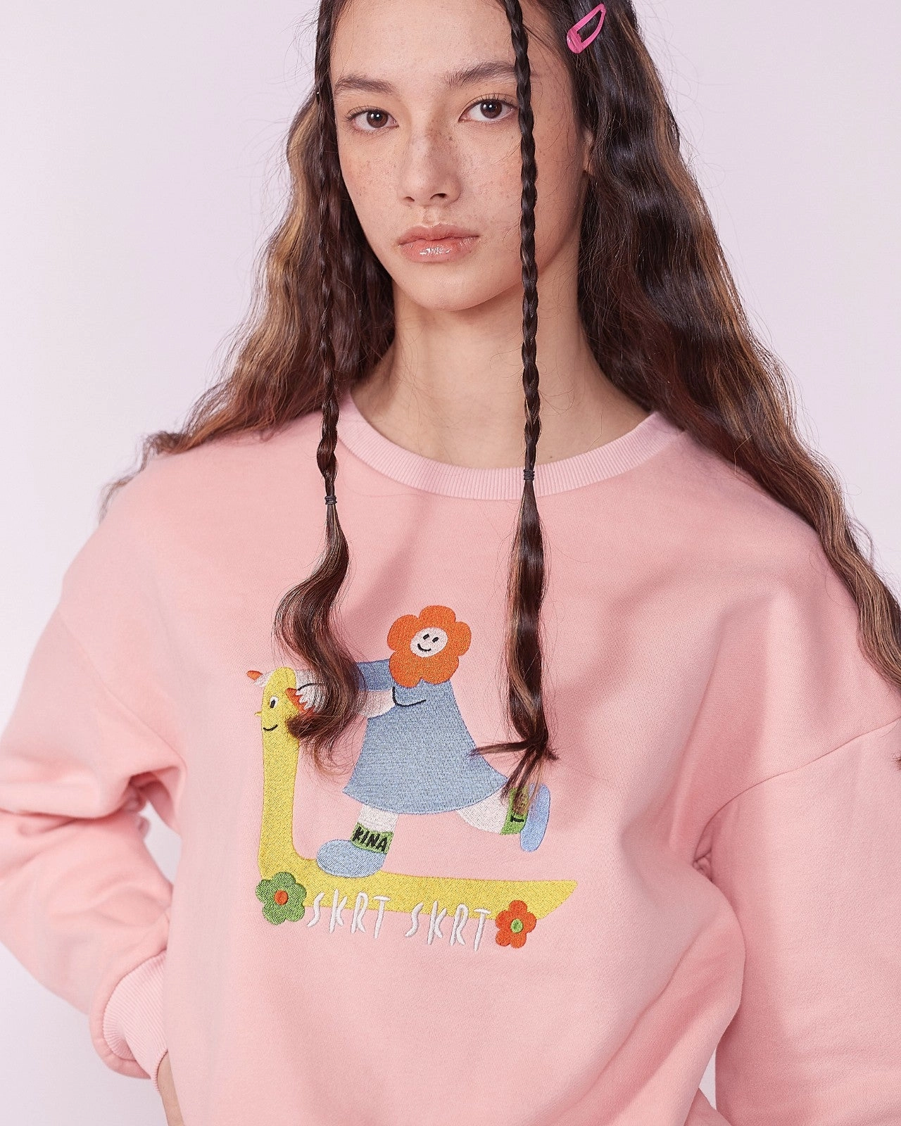 The Scoot Jumper in Organic Cotton Cozy Appeal Knitted Look