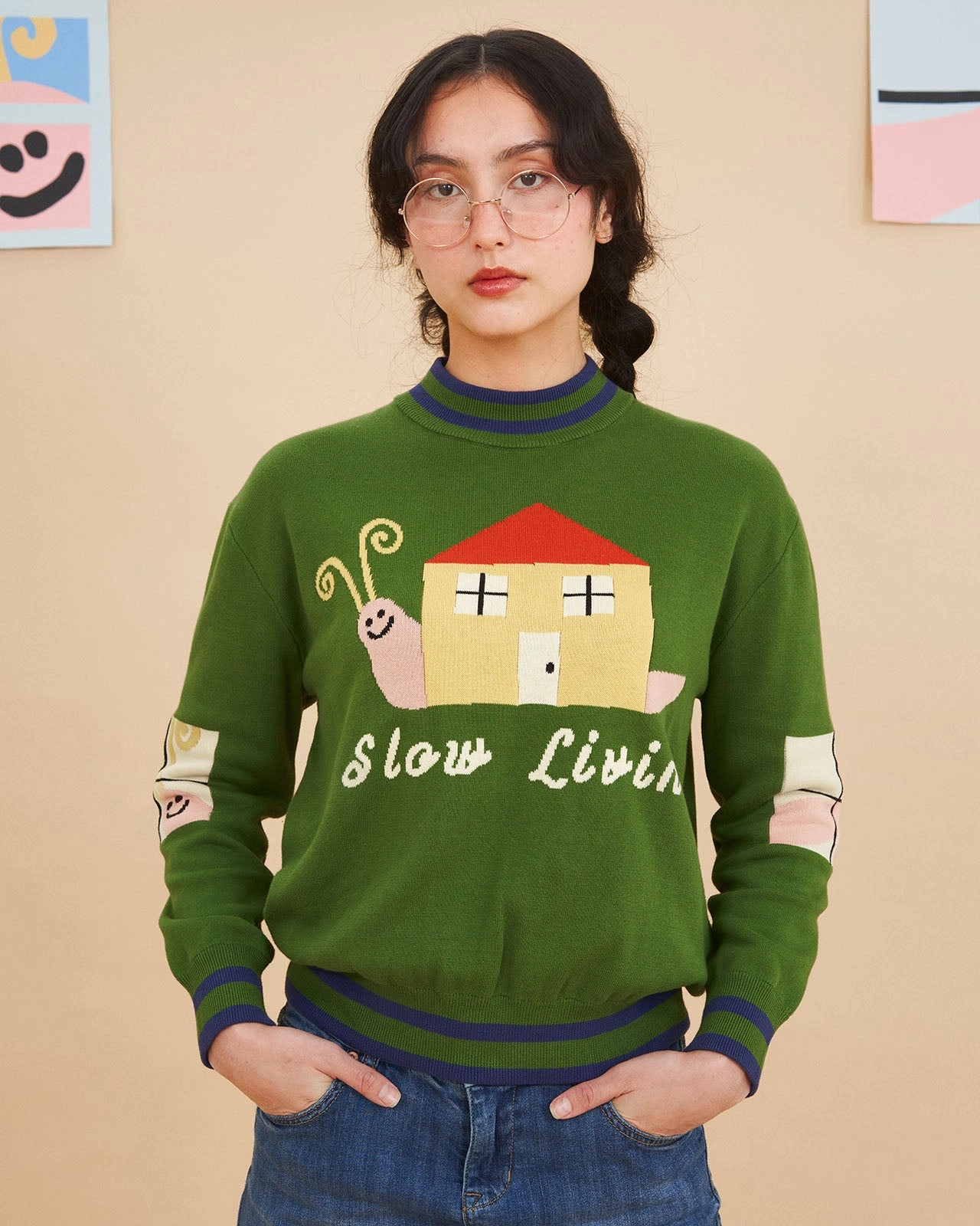 Smart Look Cold Weather The Slow Living Sweater