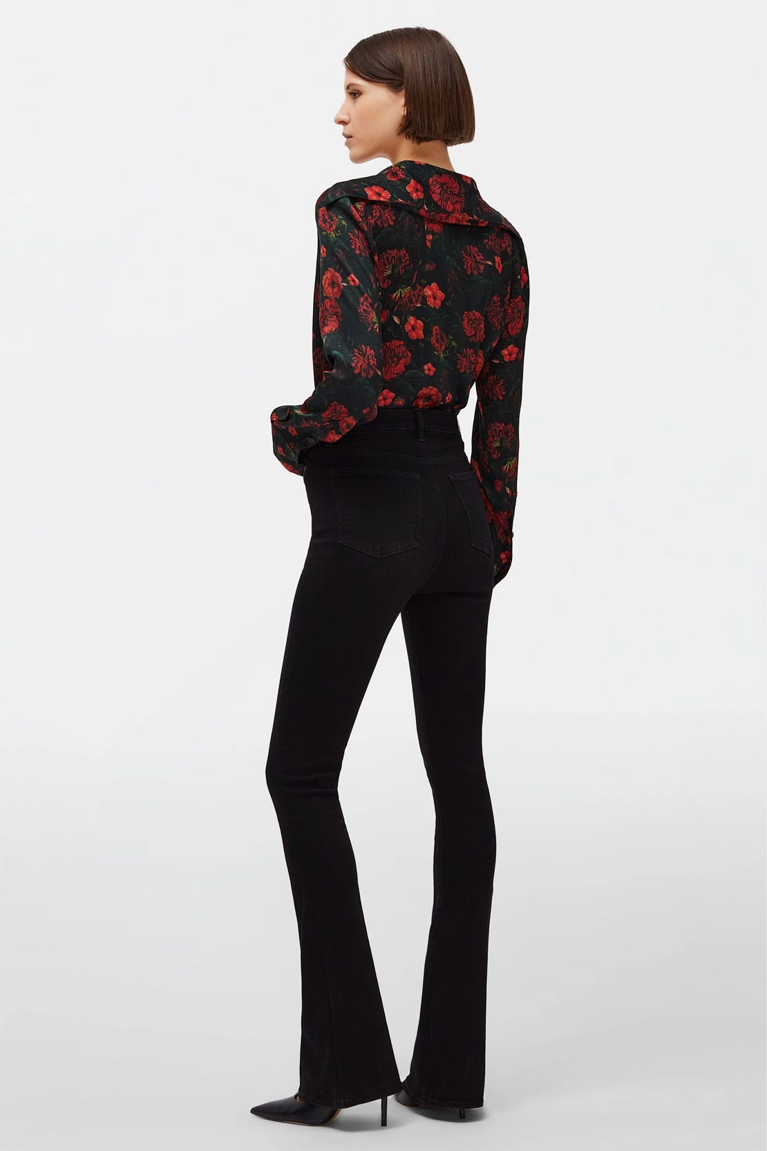 Seasonal piece The Ultra High Rise Skinny Boot Orchid Jeans - Black