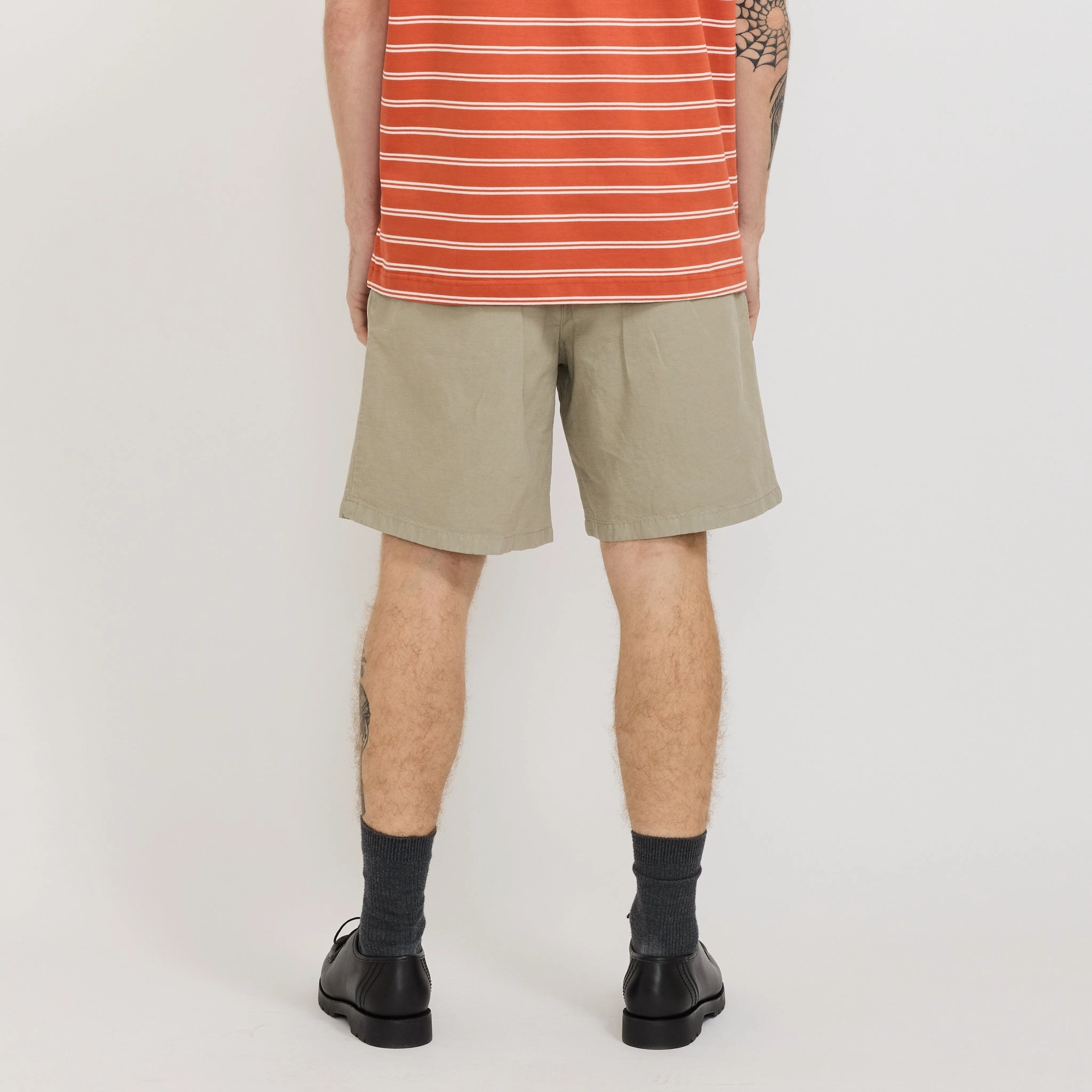 QuickDryTechnology Benn Cotton Linen Shorts Clay