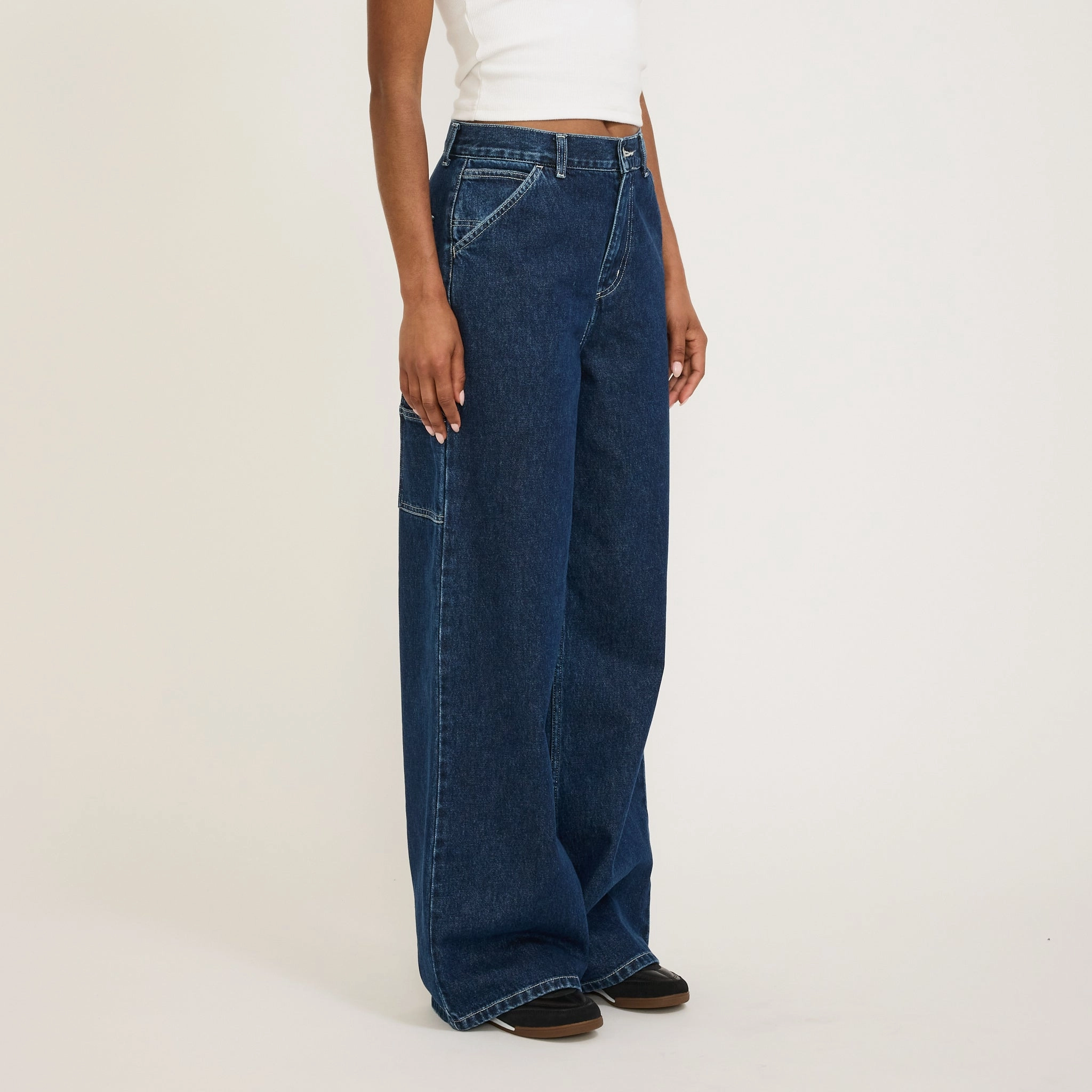 Premium Denim Womens Jens Pant Marshfield Blue Stone Washed