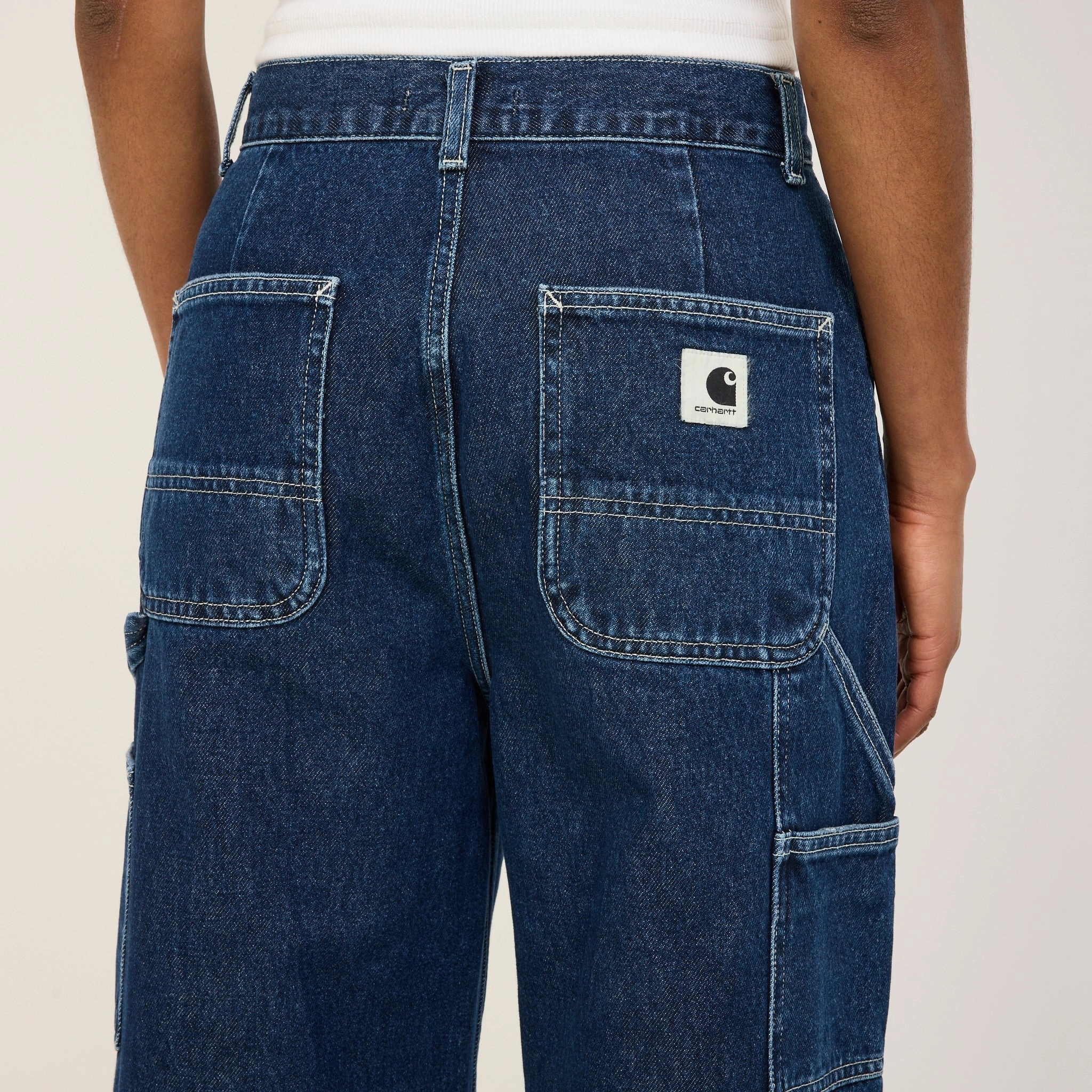 Womens Jens Pant Marshfield Blue Stone Washed Weekend Style Outdoor Adventure Office Wear Couple Look Work Ready