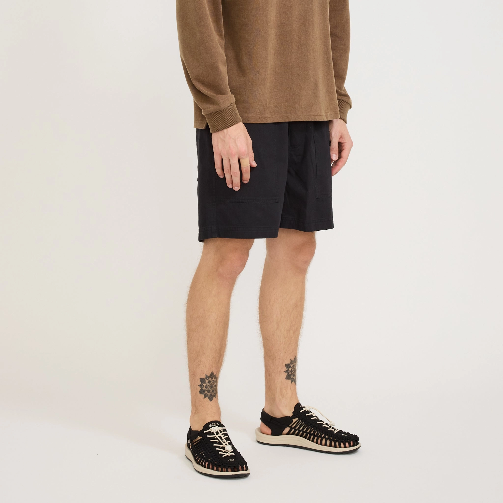 Fit Flex Formal Wear Twill Shorts Black