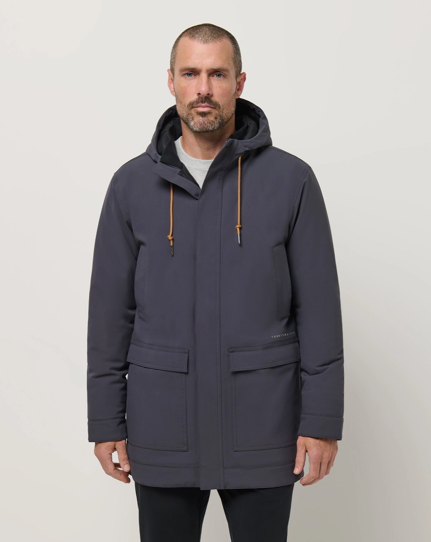 Smart Casual Piece Mountain Pass Long Jacket