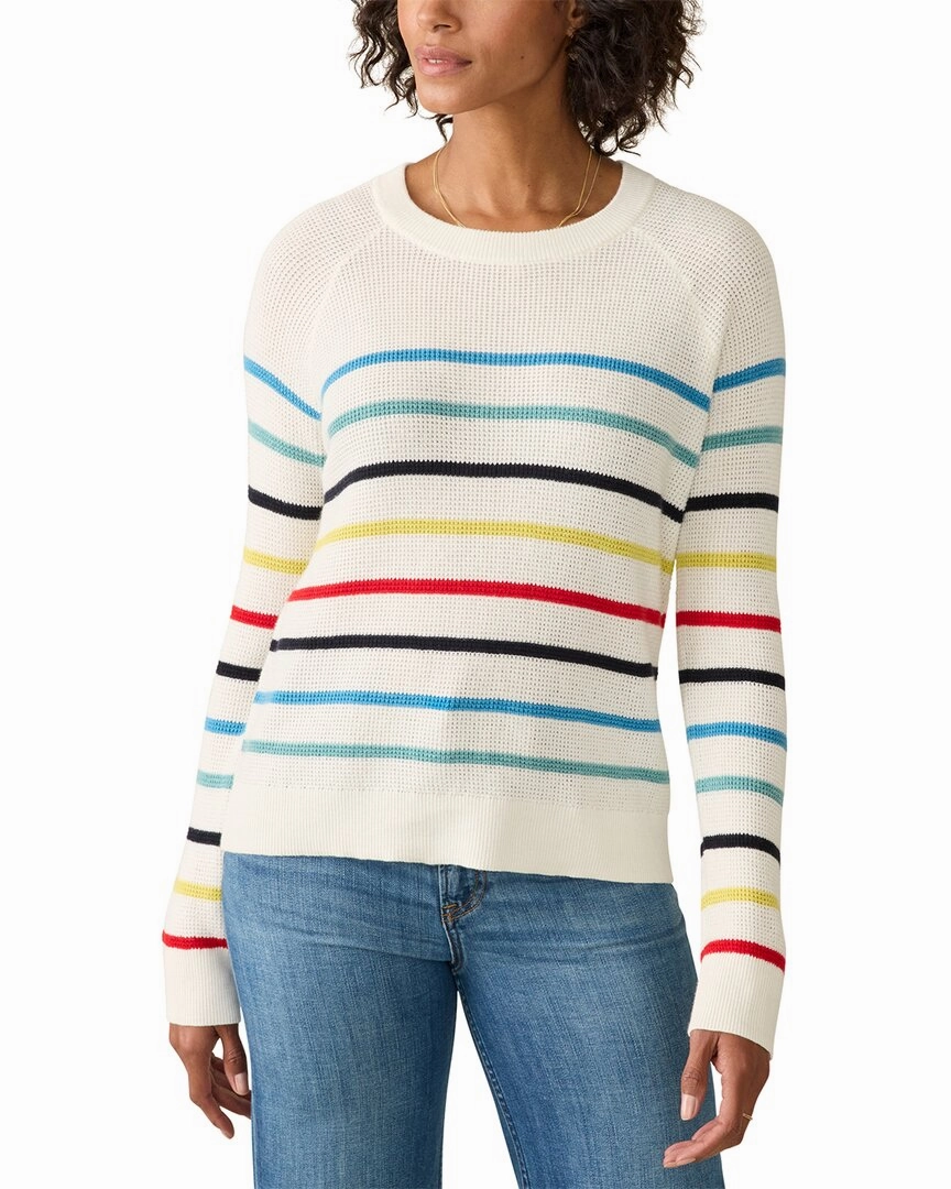 Chilly Day Style Faherty Throwback Cashmere Top