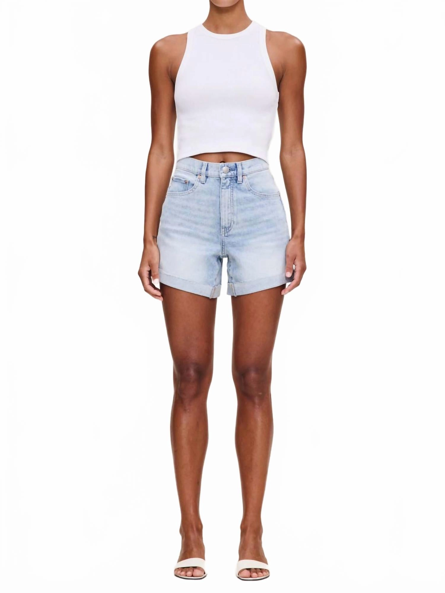 Zoie Jean Short In Positano Cuffed Moisture Management Lining