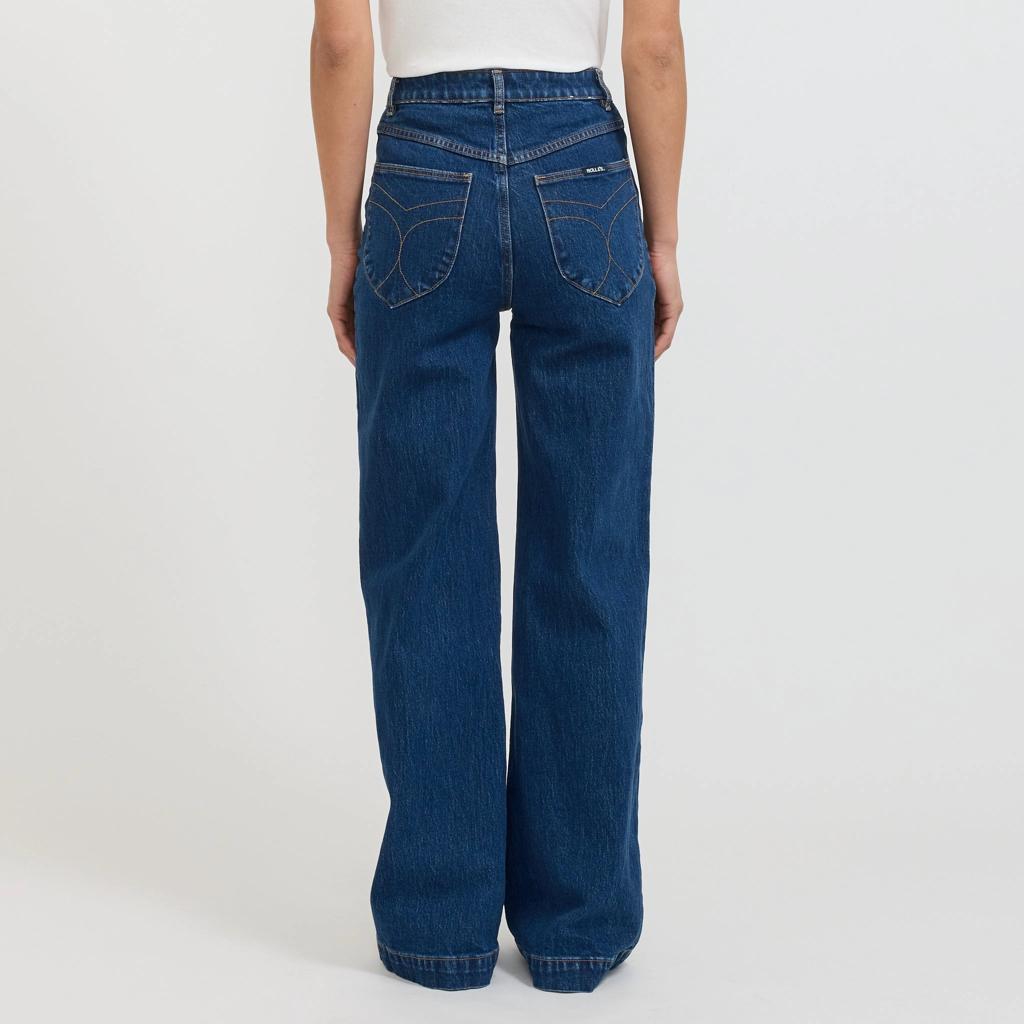 Sailor Jean Long Eco Ruby Organic Dark Blue Weekend Warrior Festival Outfit Smooth