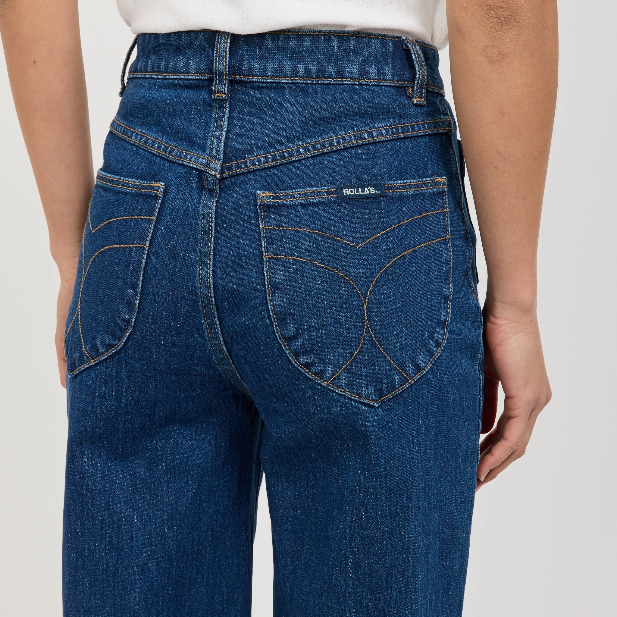 Sharp Silhouette Sailor Jean Eco Ruby Organic Dark Blue