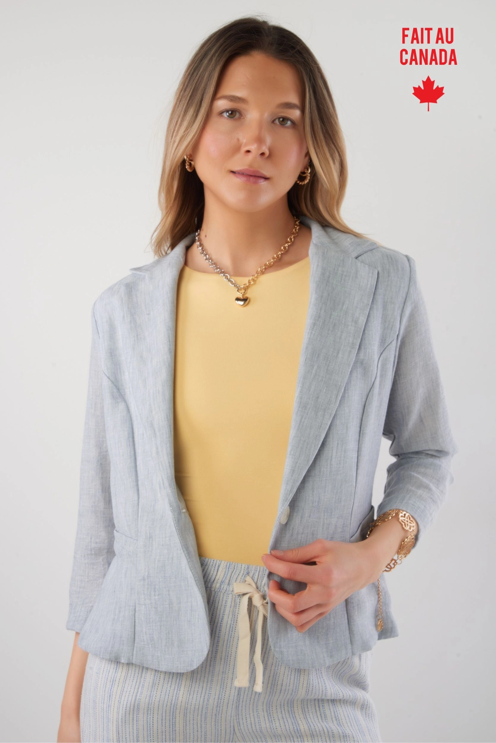 Good Material Veston ?? manches trois-quarts - SWINA-W823 - (R-C10)