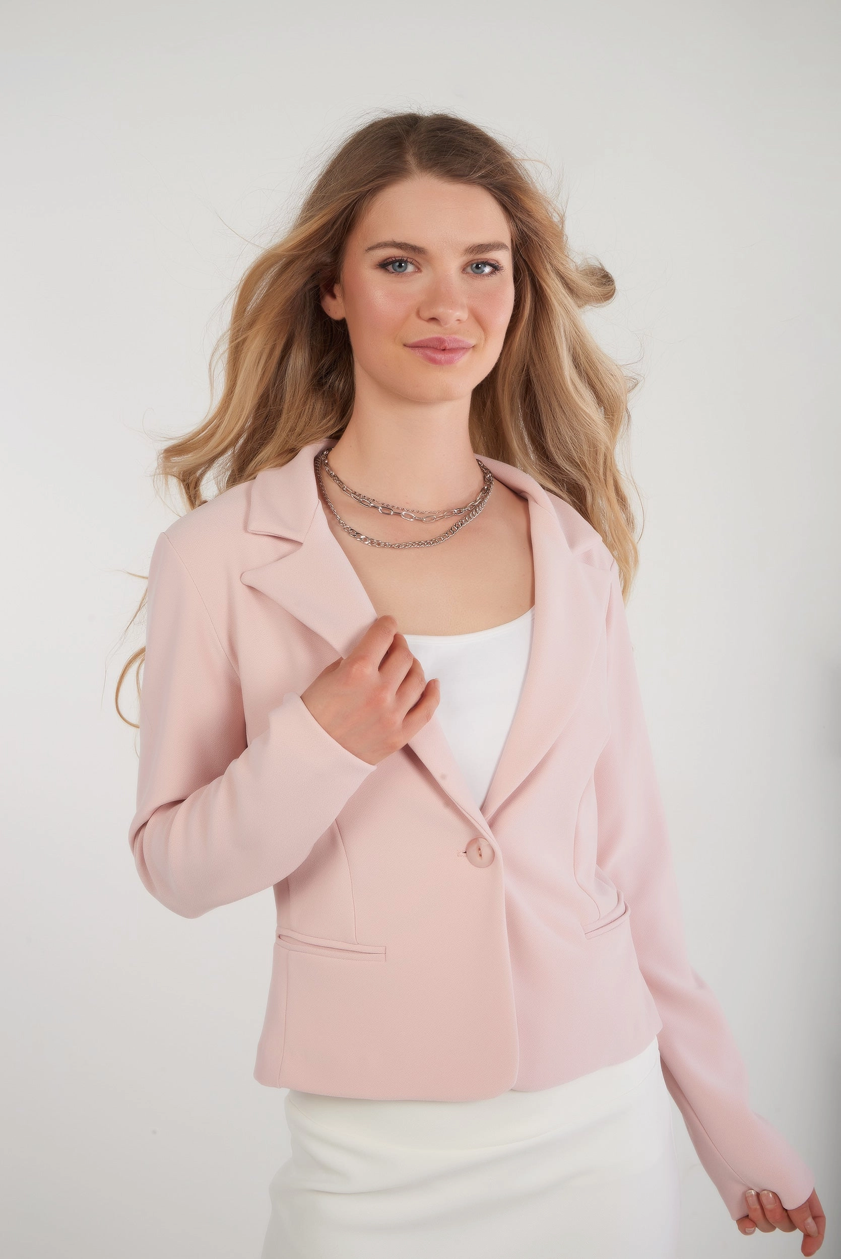 Veston court pour femme -DIME-BND - (R-B19) Anti Pilling Textile HeatReflectiveLining