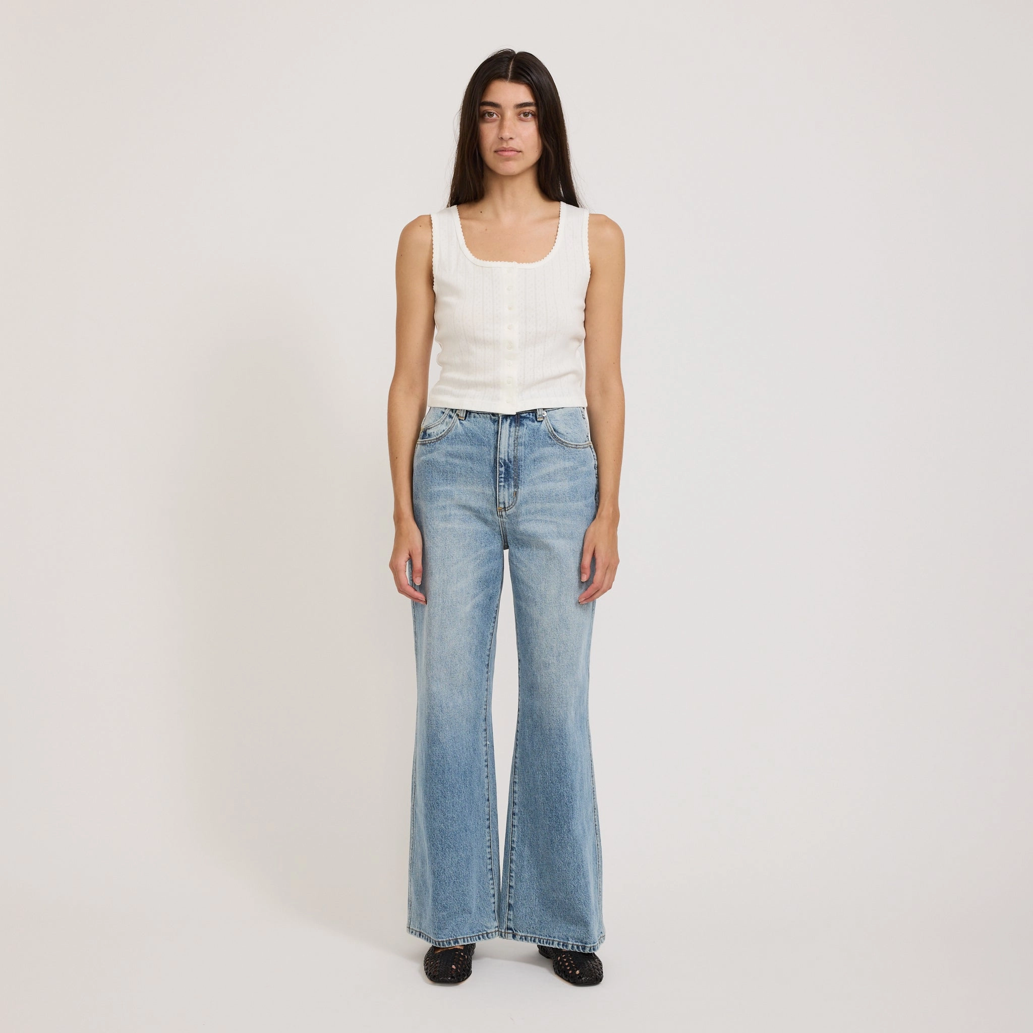 Studio Flare City Lights Acid Wash Effect Clean Aesthetic