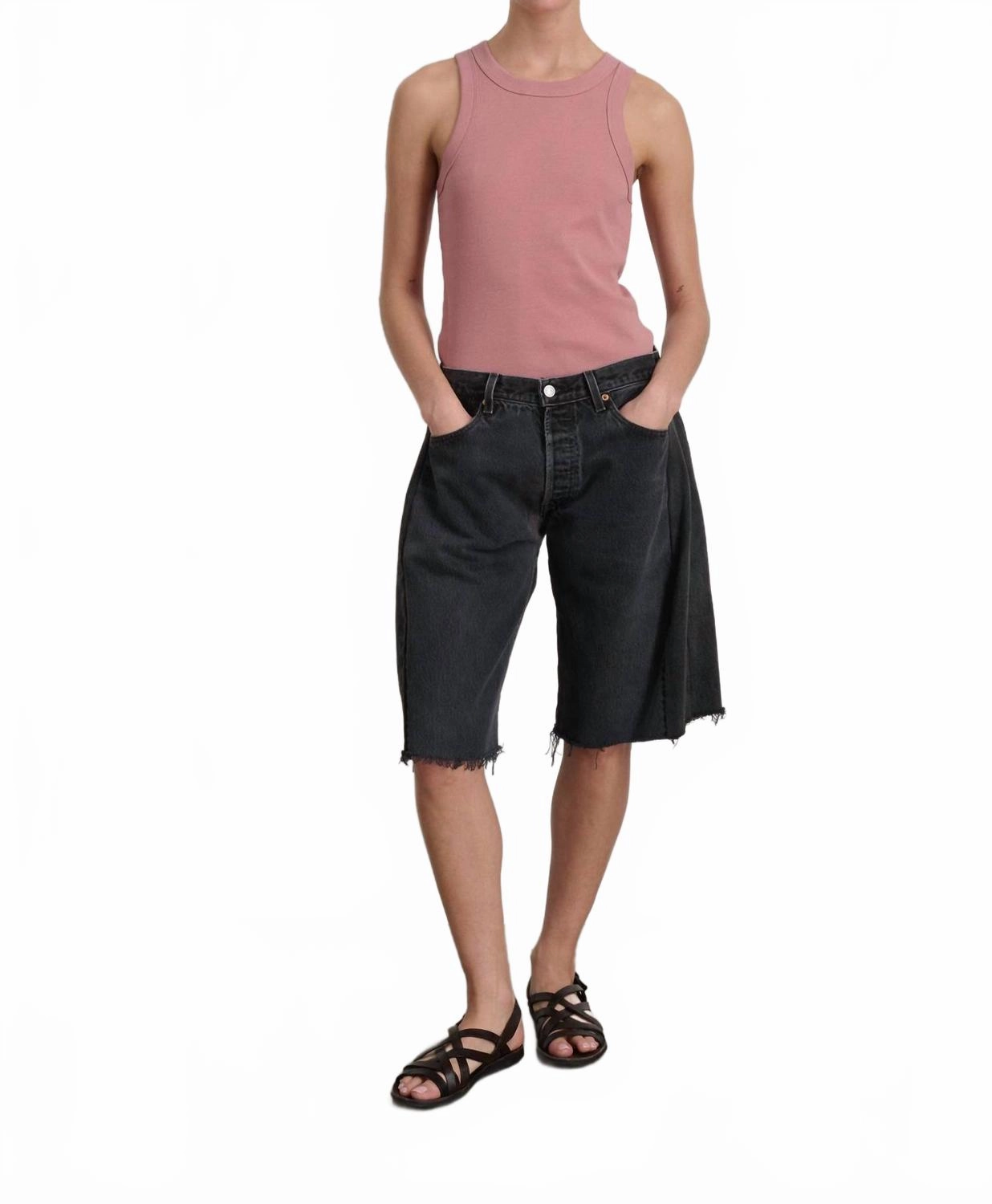 Vintage Lasso Shorts In Vintage Black Camping Gear