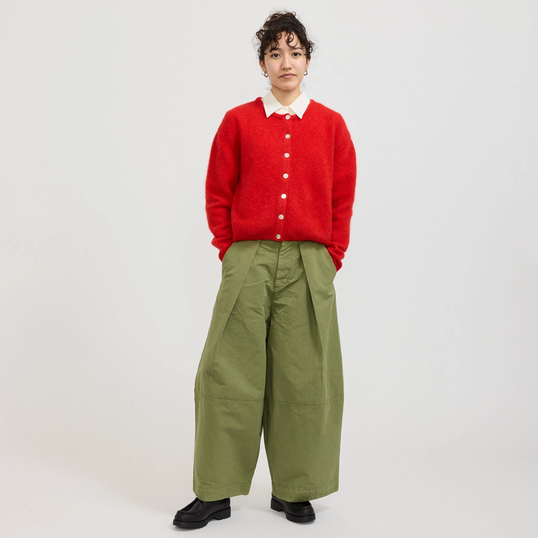 Tagless Labeling Quick Dry Wear Vitow Cardigan Strawberry