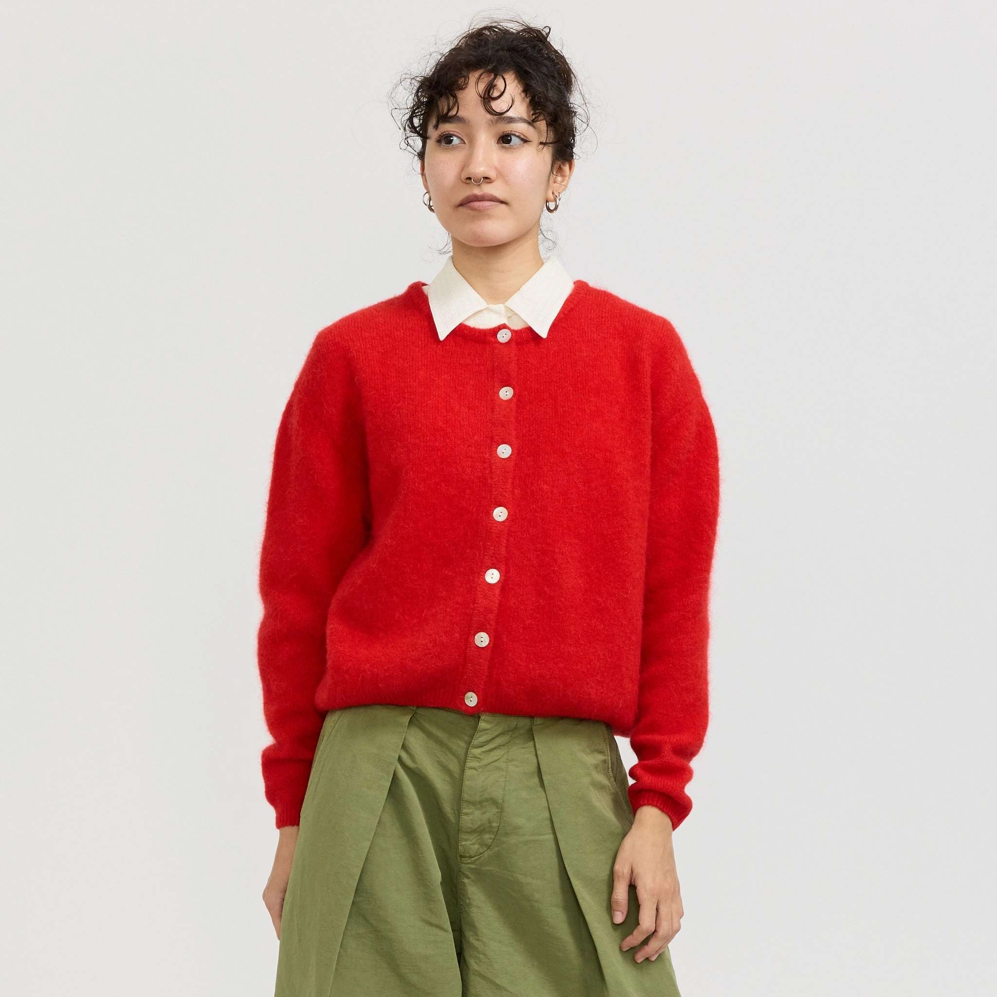 Soft Comfort Fit Perfect Comfort Vitow Cardigan Strawberry