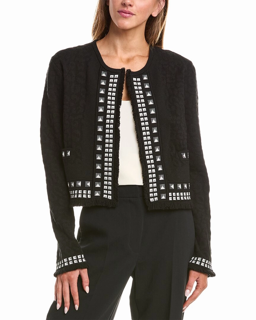 Fashionable Layer Warm Look Diane von Furstenberg Brogan Wool-Blend Cardigan