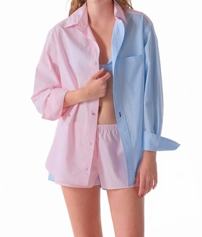 Lounging Boxer Shorts In Dusty Pink Street Layers