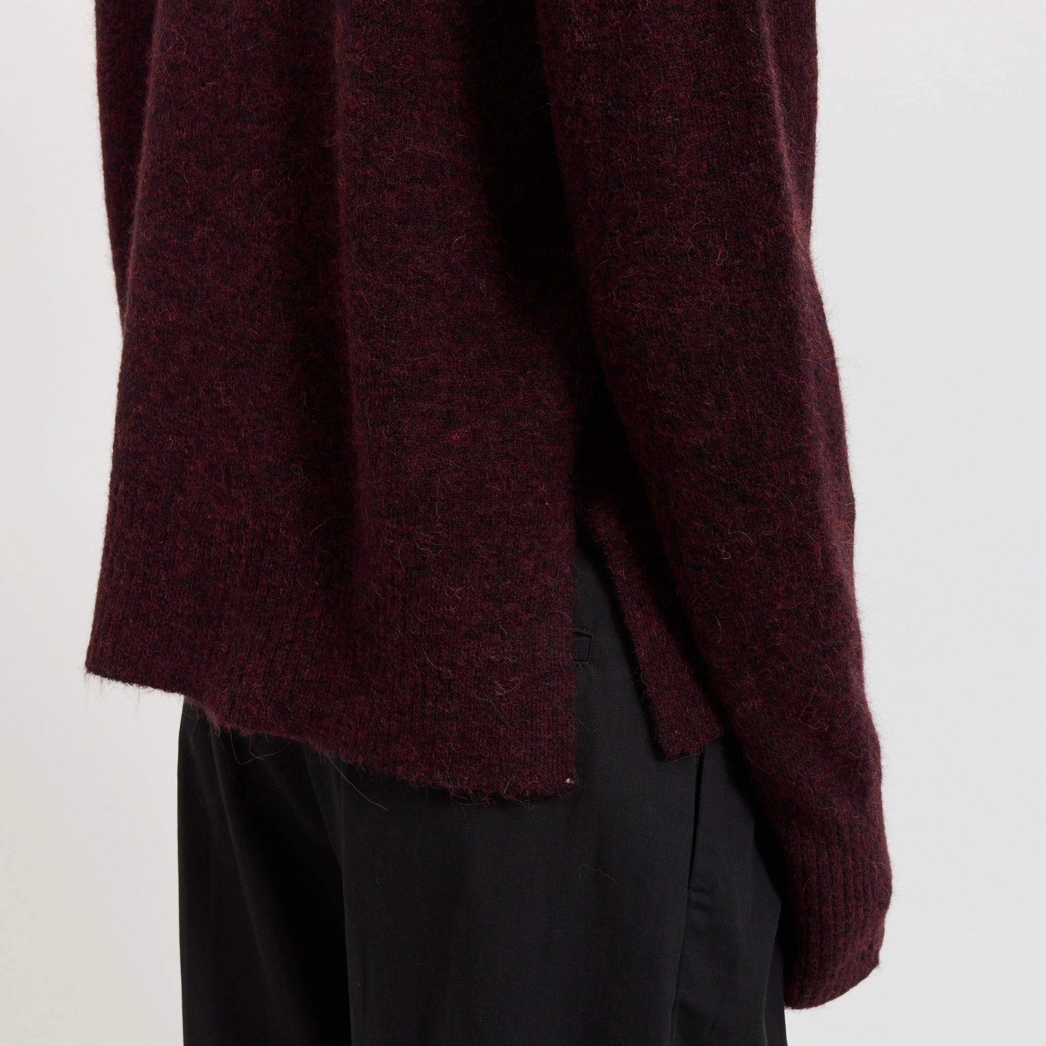 Functional Layers Alpaca Blend Crew Pinot