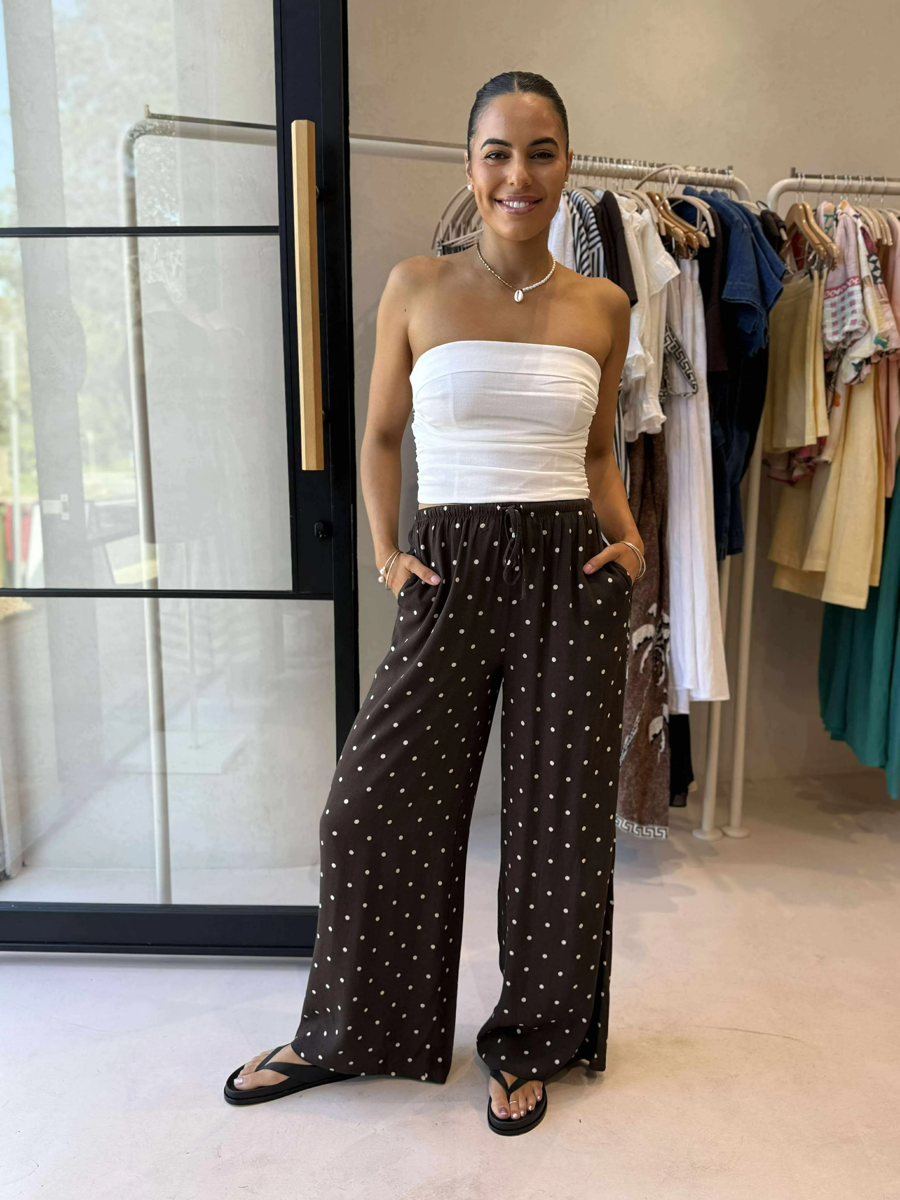 Simple Utility Eco Friendly Dye EMELIA PANT