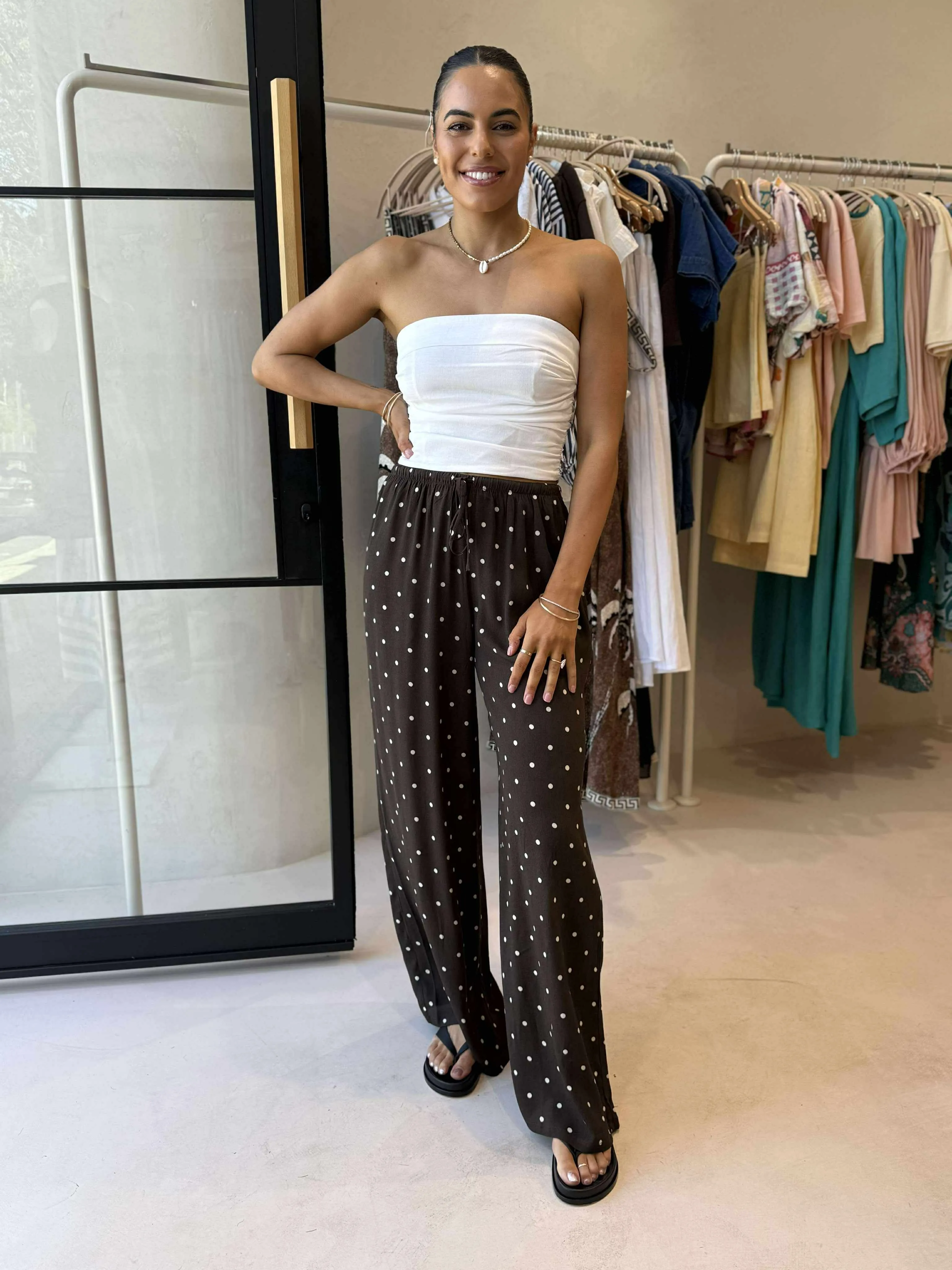 EMELIA PANT Relaxed Style MoistureWickingLining