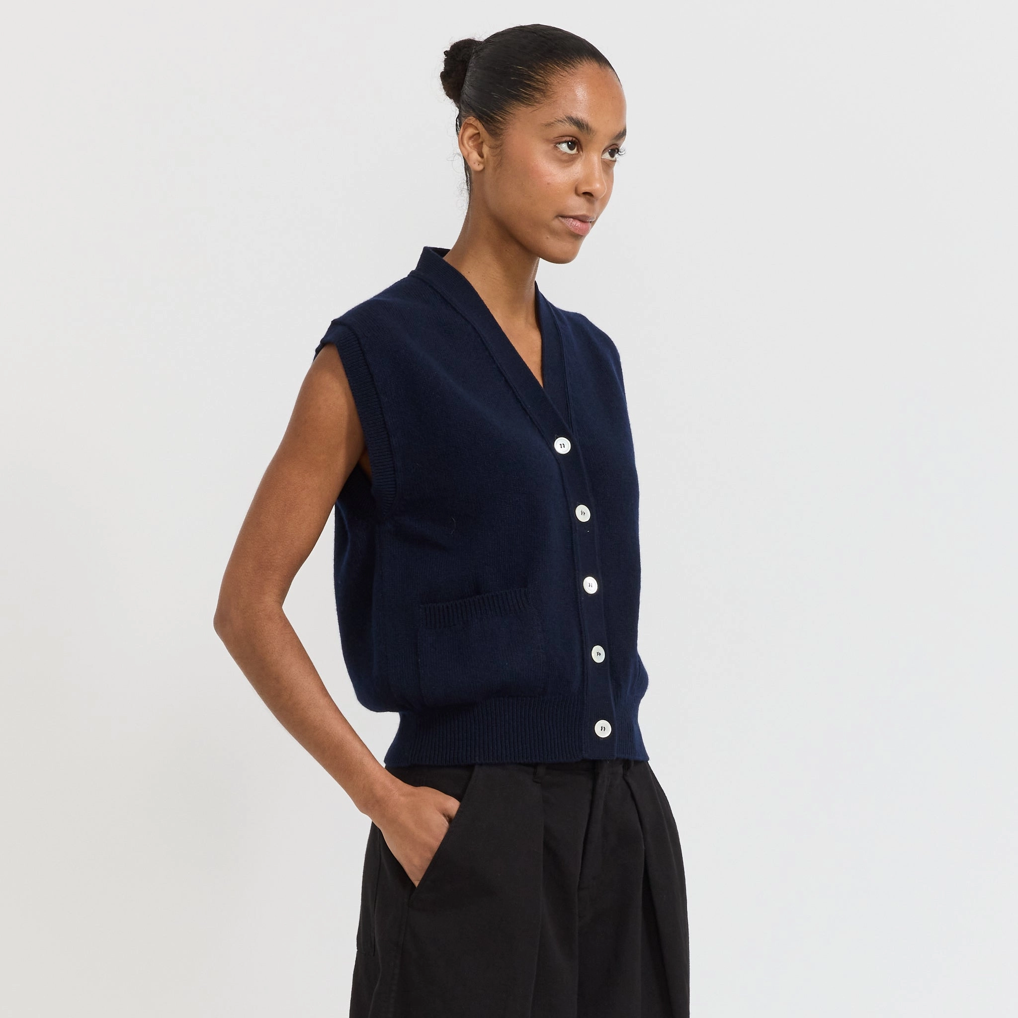 Wexford Waistcoat Navy sporty wear Temperature Regulating