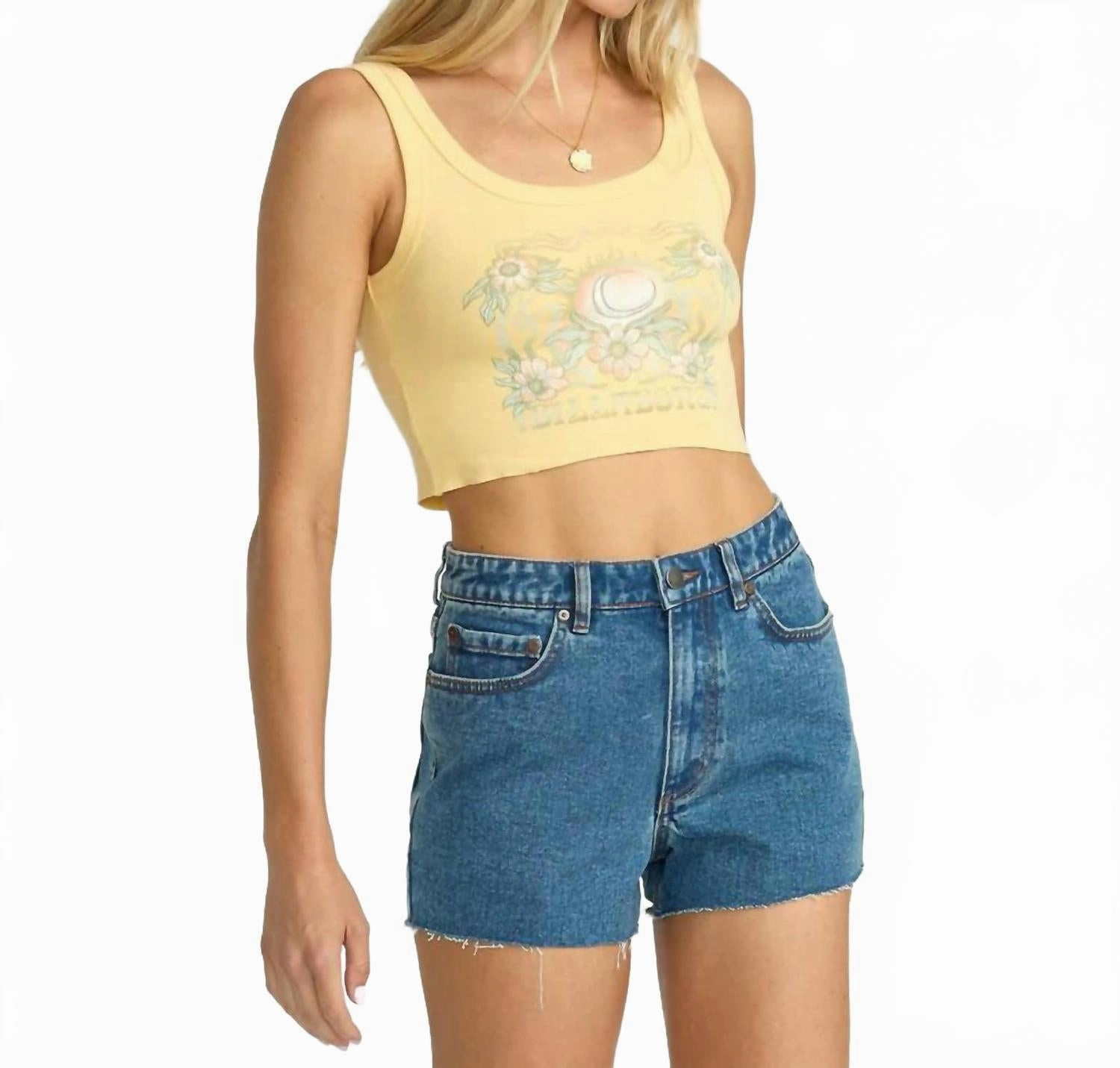 High Tides Denim Short In Deep Sea Noise Free Operation Design