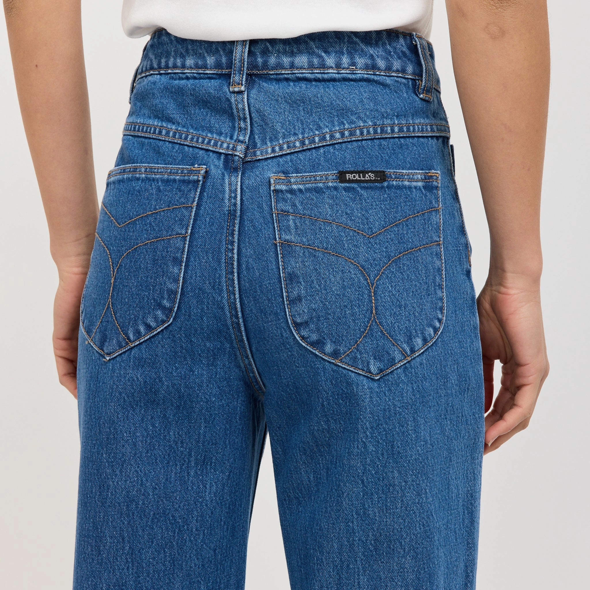 Sailor Jean Ashley Blue Flexible Match Creative Look Elegant Road Trip