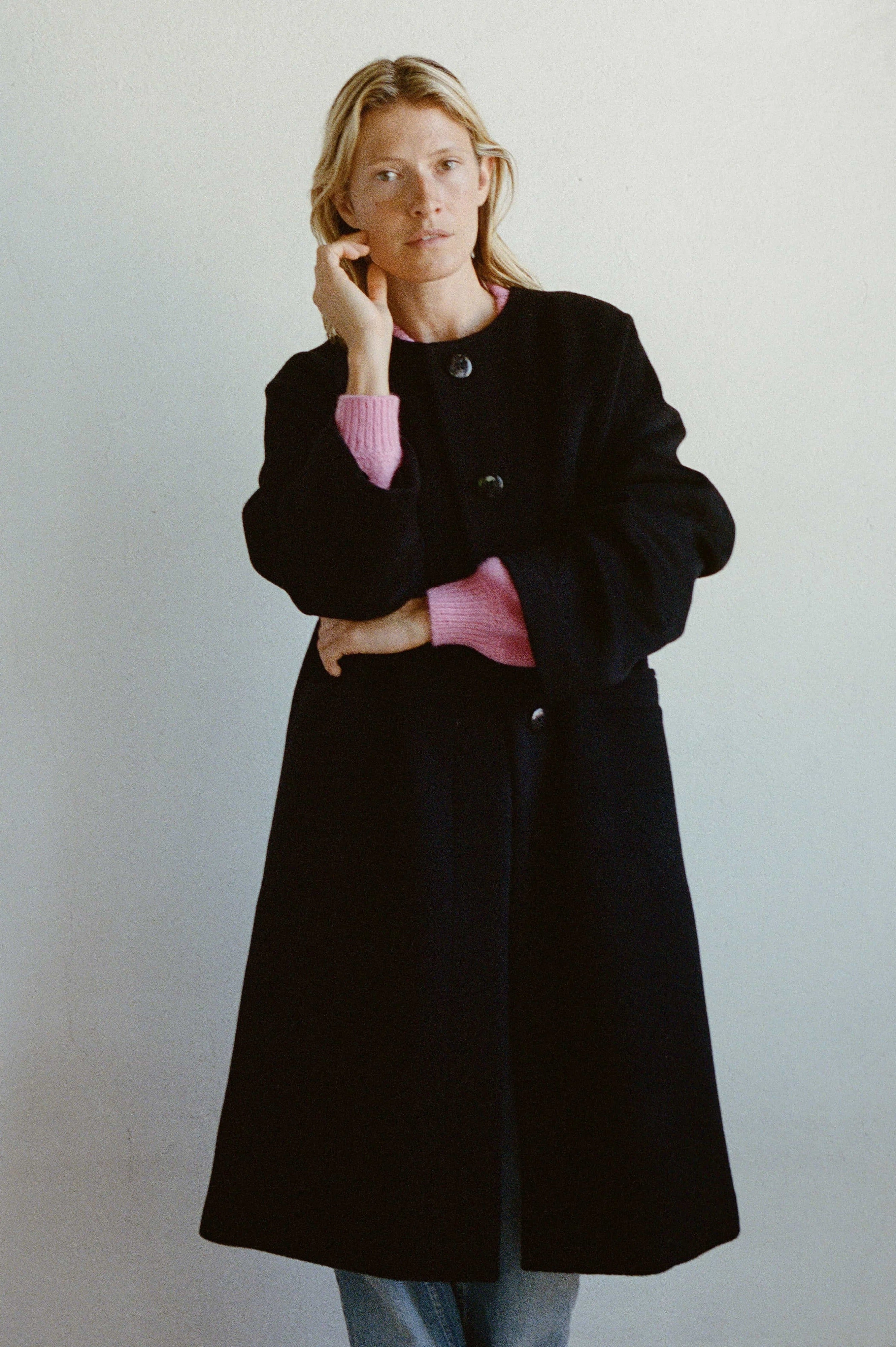 Winter Coat Lava Black Casual Street Style Compact Packable Feature