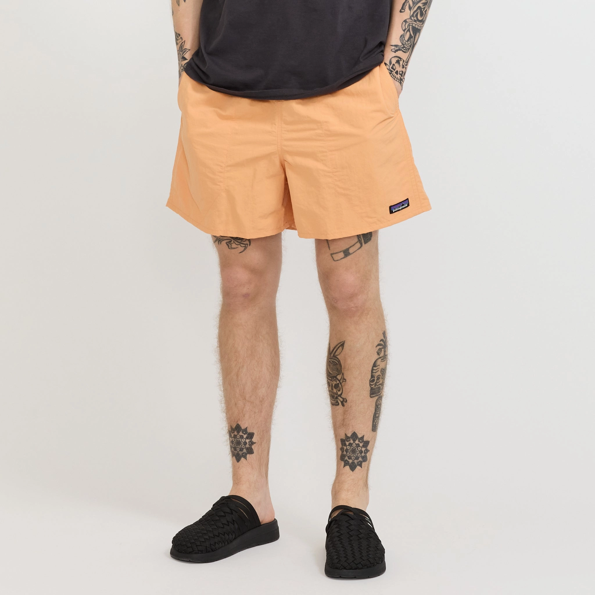 Baggies Shorts - 5 in. Heirloom Peach Wide Leg Silhouette