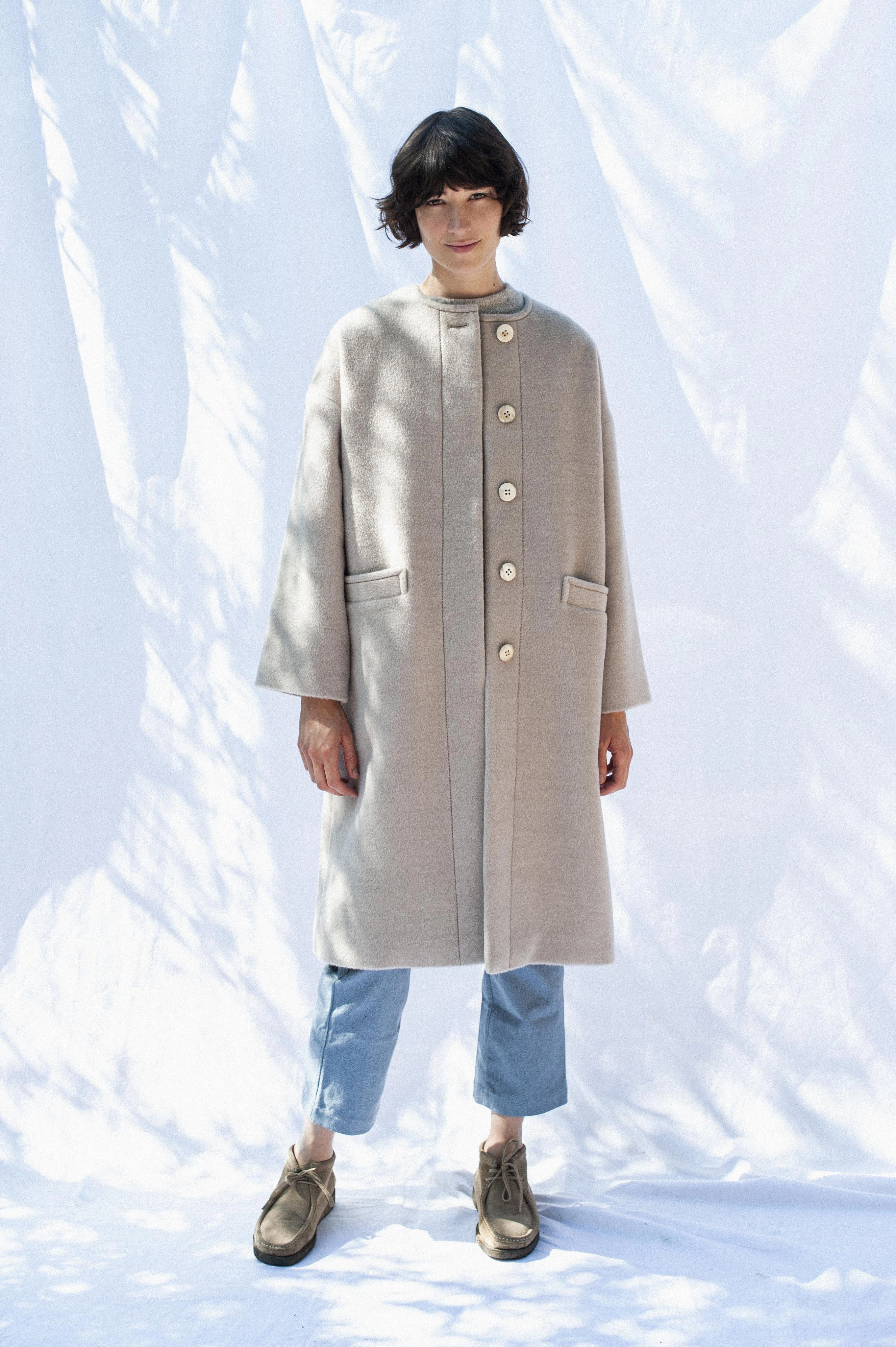 Winter Coat Lava Ash Autumn Layers