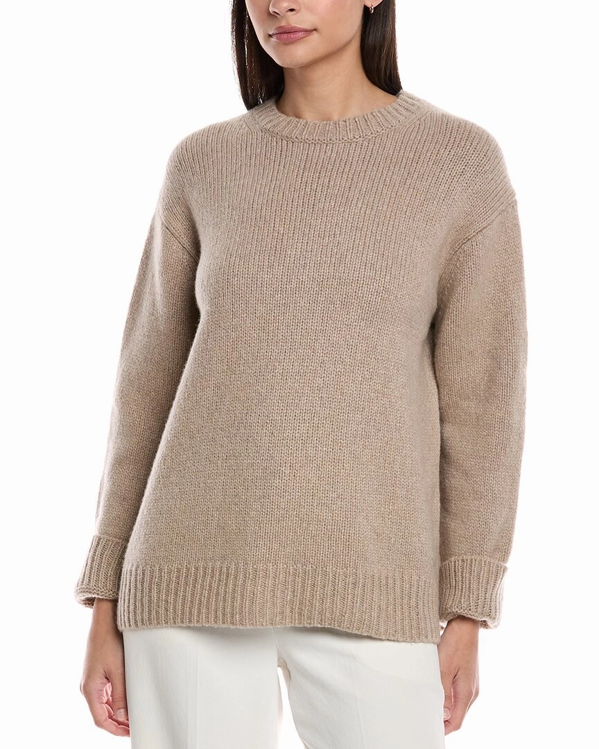 Lafayette 148 New York Reclaimed Cashmere & Wool-Blend Sweater Temperature Regulating