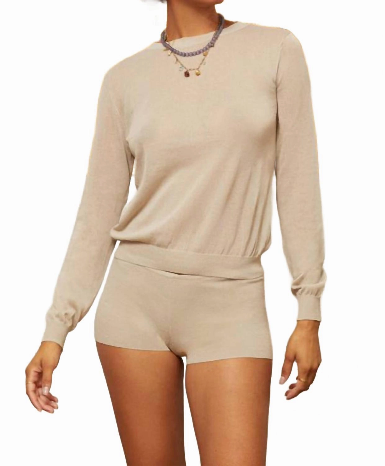 Compact Storage Pocket Breathable Side Vents Women's Calypso Shorts In Stone