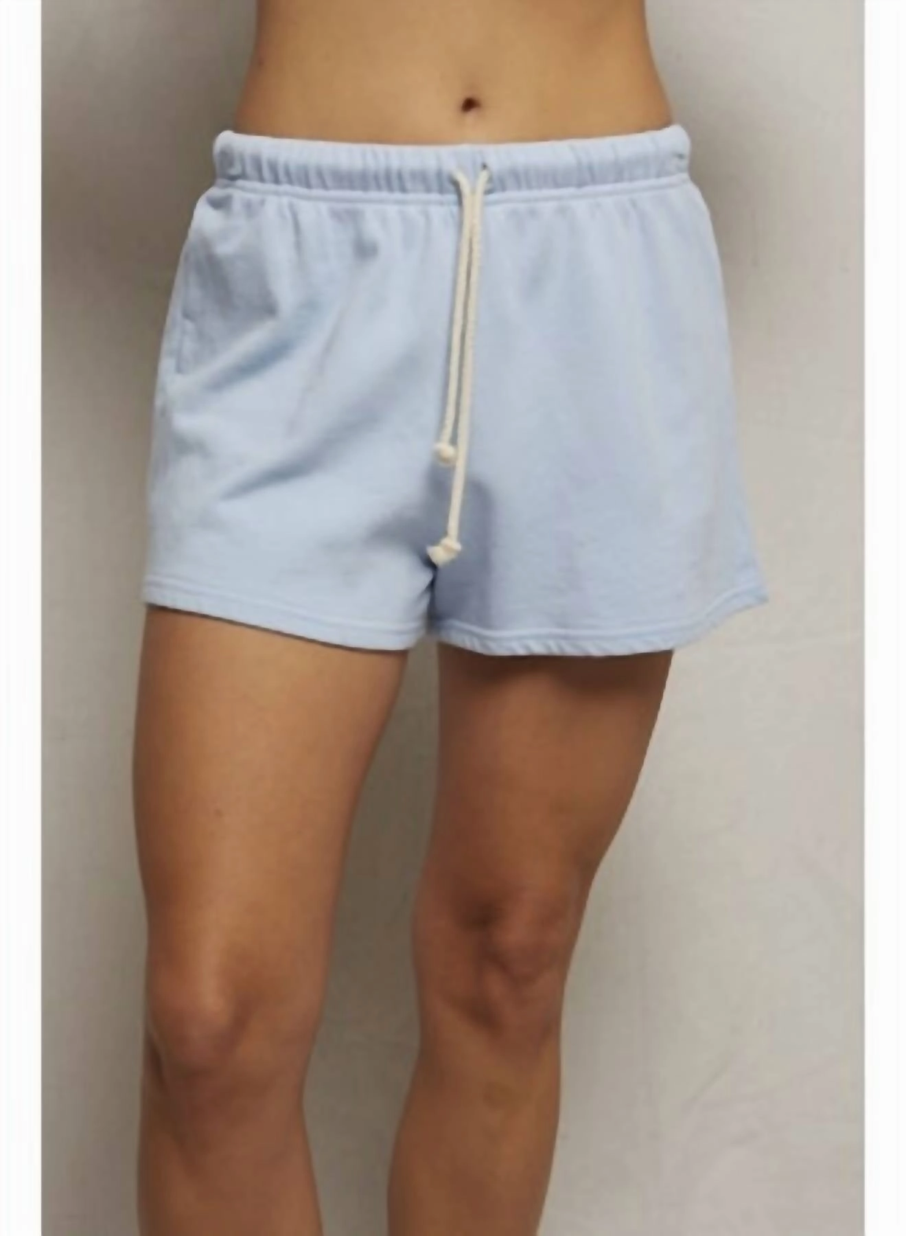 Women's Layla Shorts In Sky Blue Street Chic Neat Look