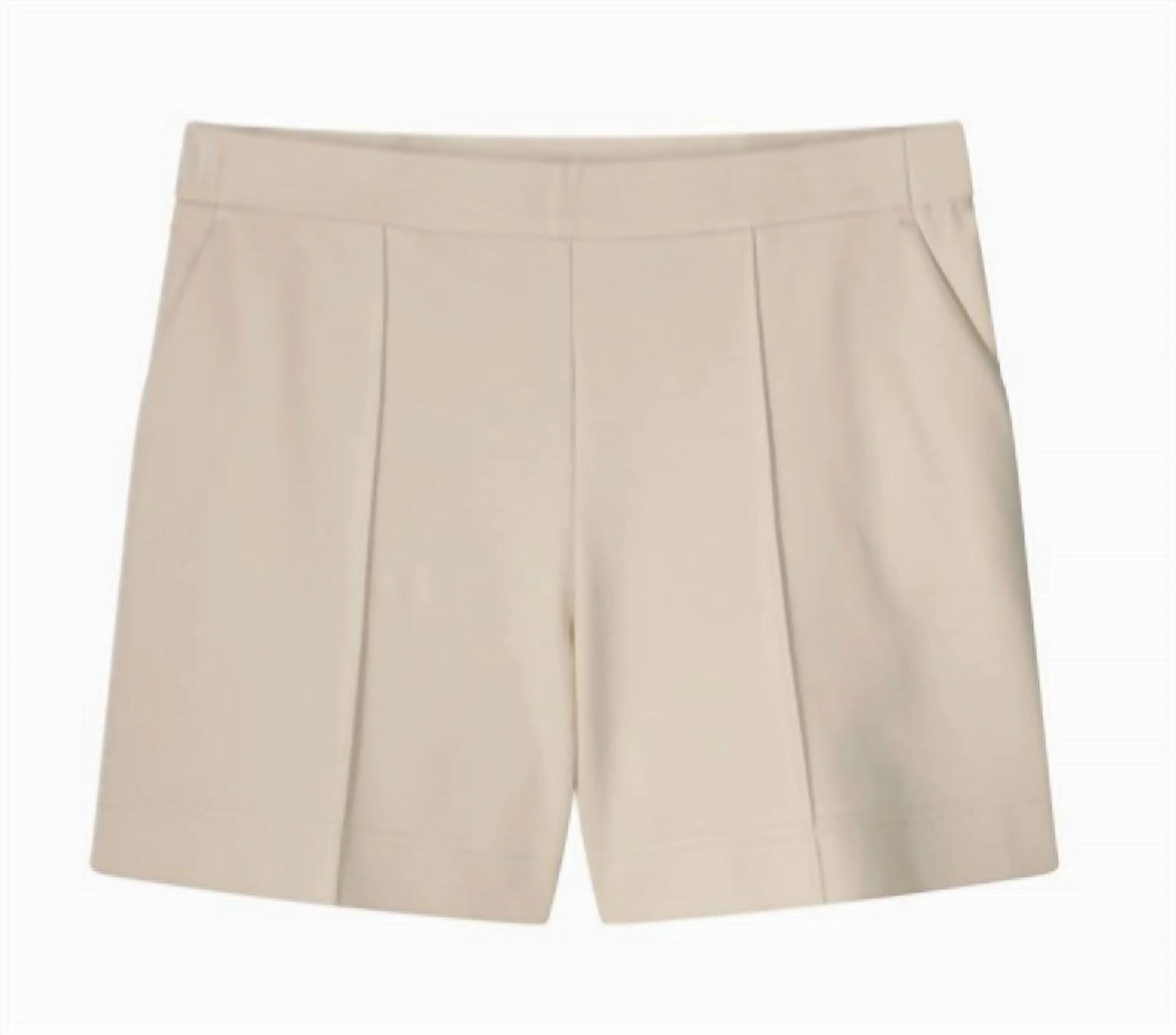 Daily Essential Women's Punto Milano Short In Ivory