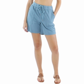 Womens Utility Pull On Cargo Shorts Stretchable