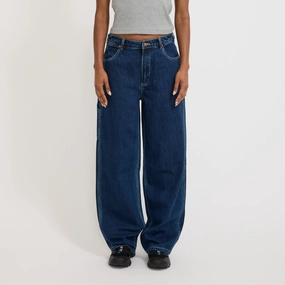 Neutral Mood Casual Energy Womens Work Pant Washed Indigo