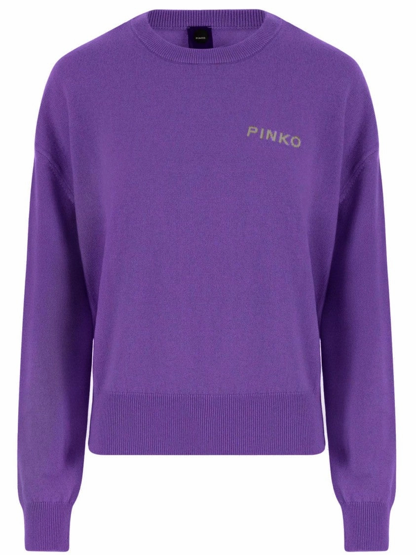 Wool And Cashmere Logo Sweater Soft Wear