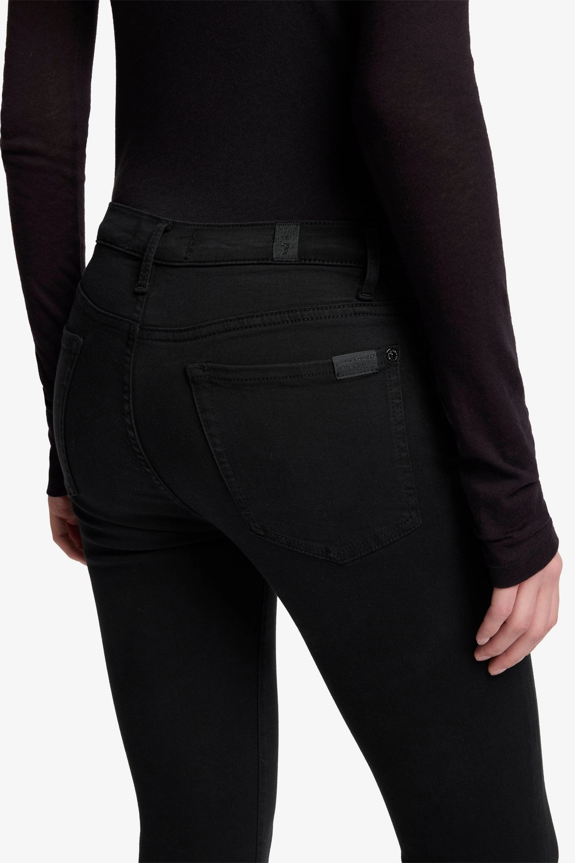 The HW Skinny Slim Illusion Luxe Rinsed Jeans - Black Artist Vibe Everyday Rainy Day Bold Traveler Gear