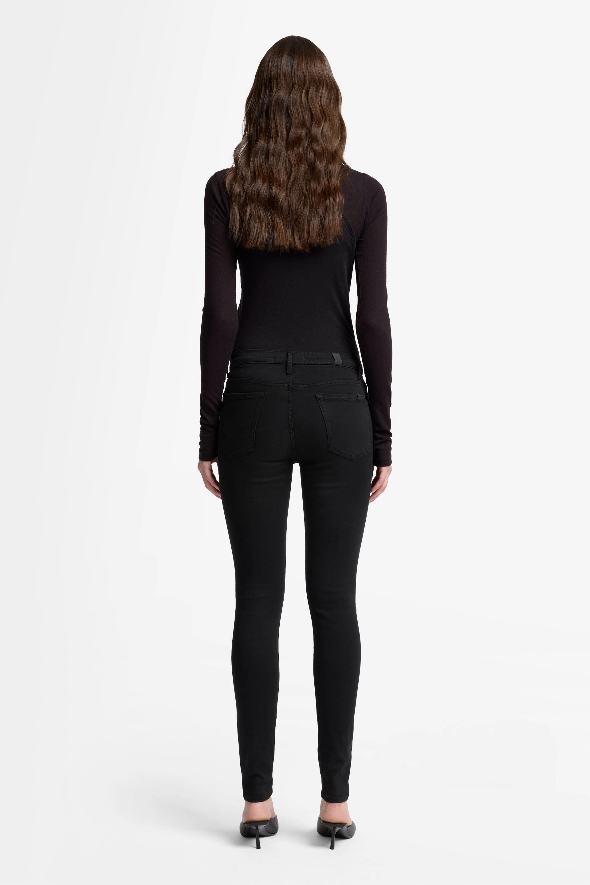 The HW Skinny Slim Illusion Luxe Rinsed Jeans - Black Daily Choice Timeless Wear